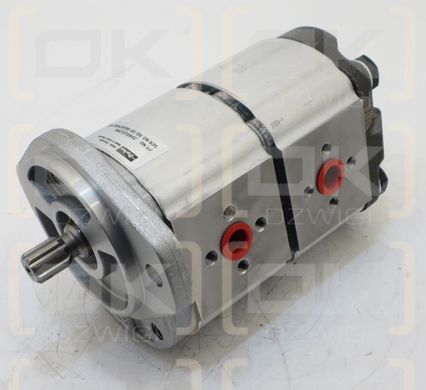 Pompa zębata podwójna Parker No. 3349121396
