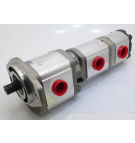 TRIPLE HYDRAULIC GEAR PUMP *