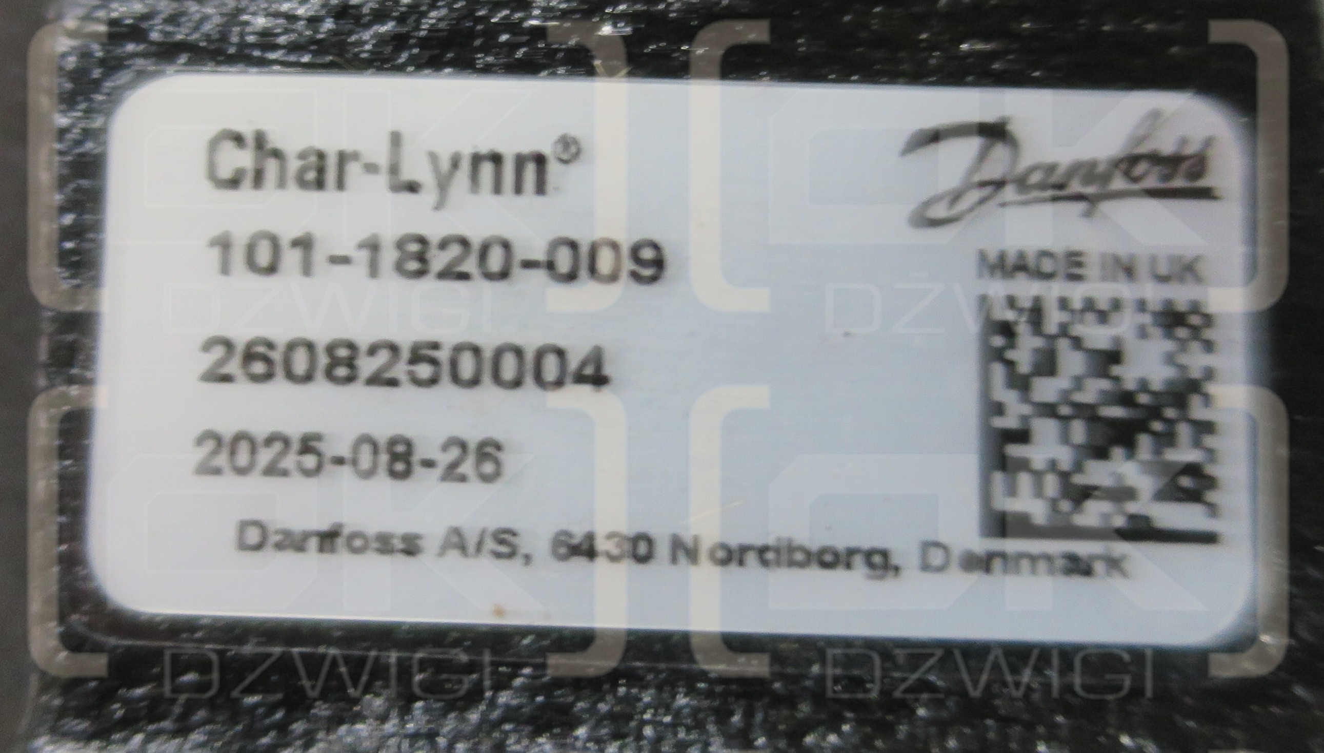 DANFOSS Nr. 101-1820-009