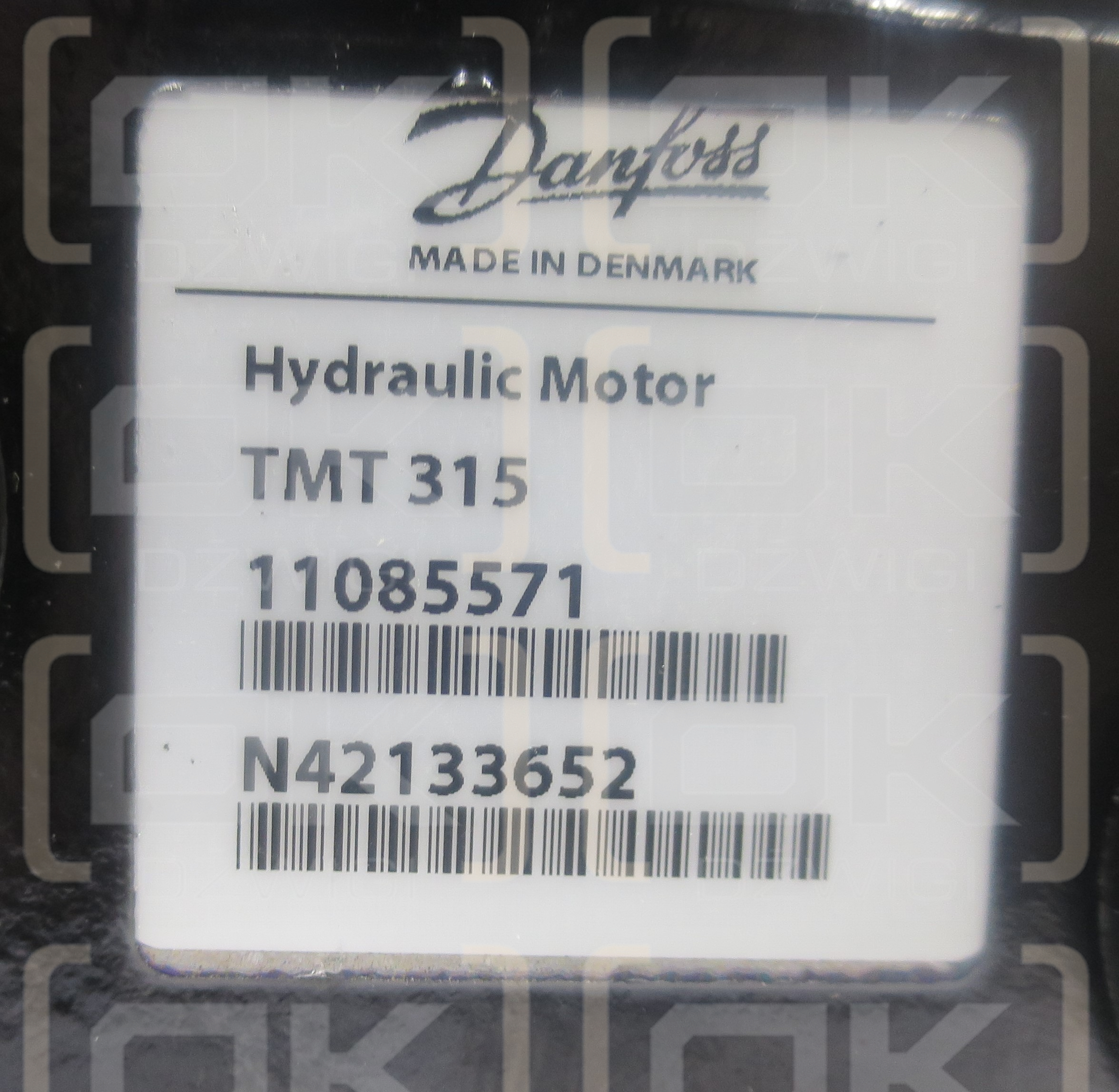 TMT 315, 11085571 DANFOSS MOTOR