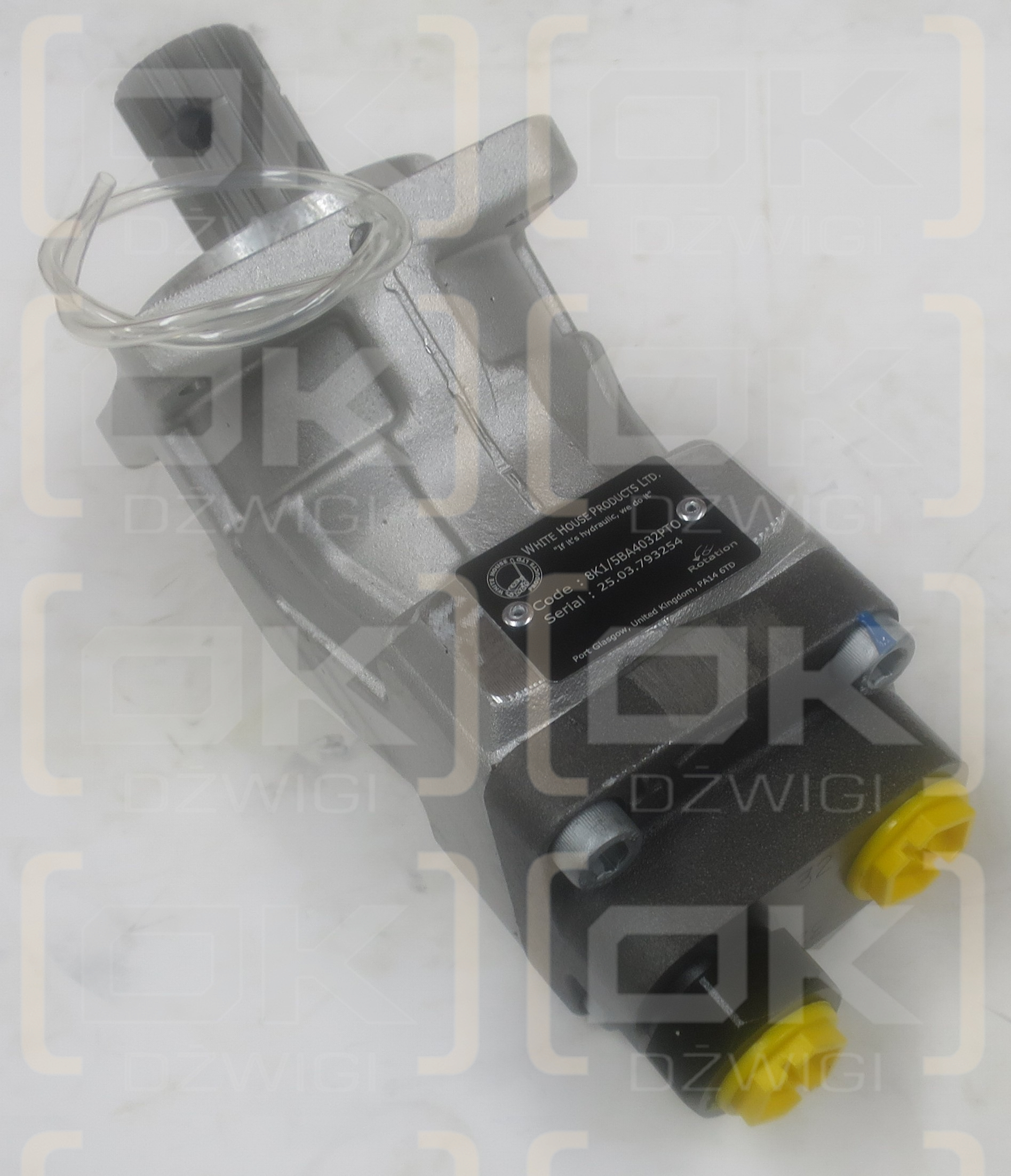 32 CC/U 350 BAR A/C GEKRÜMMTE ACHSE**