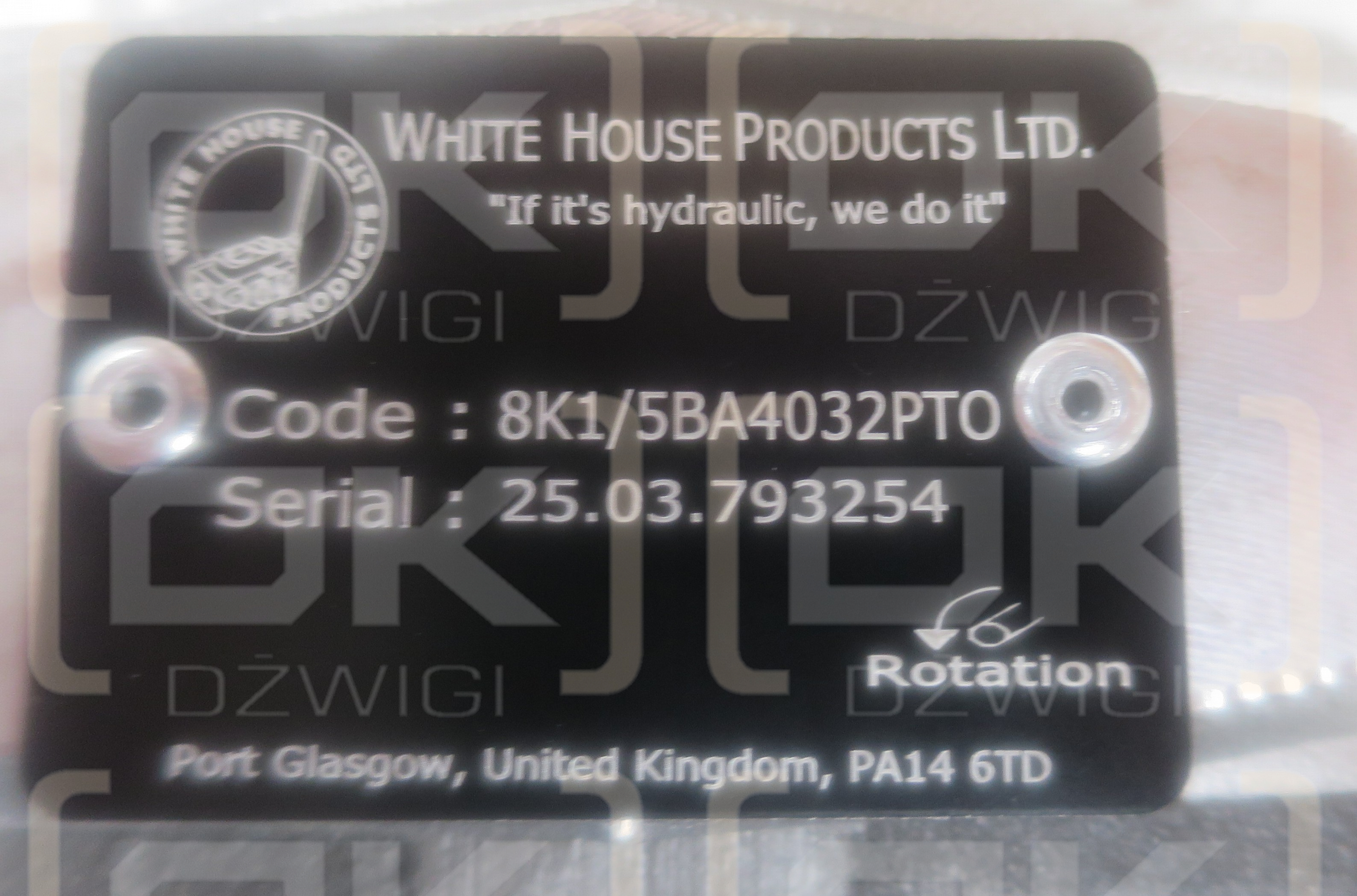 32 CC/U 350 BAR A/C GEKRÜMMTE ACHSE**