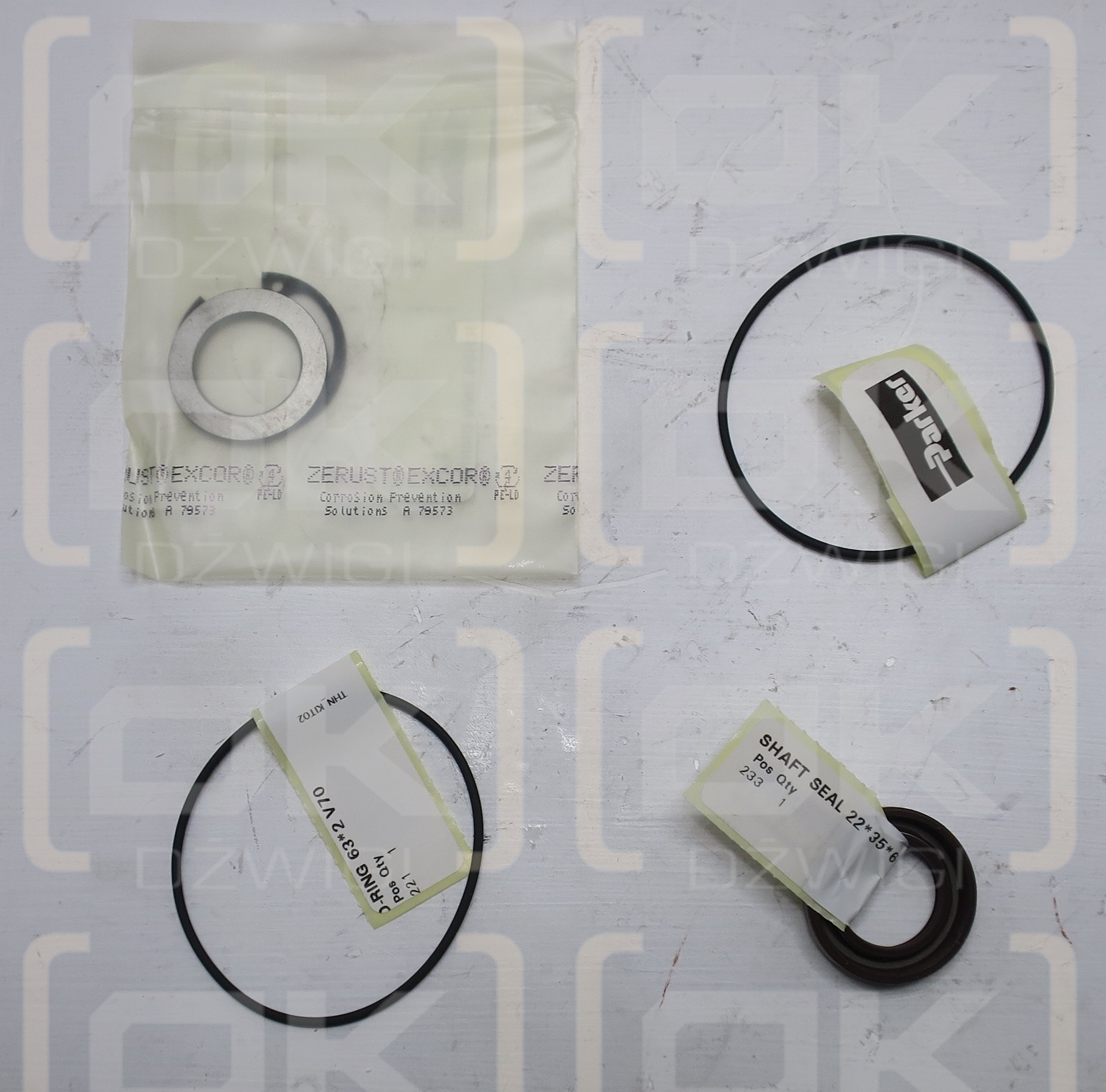 JUEGO DE SELLOS DE VITON PARA F11-005
