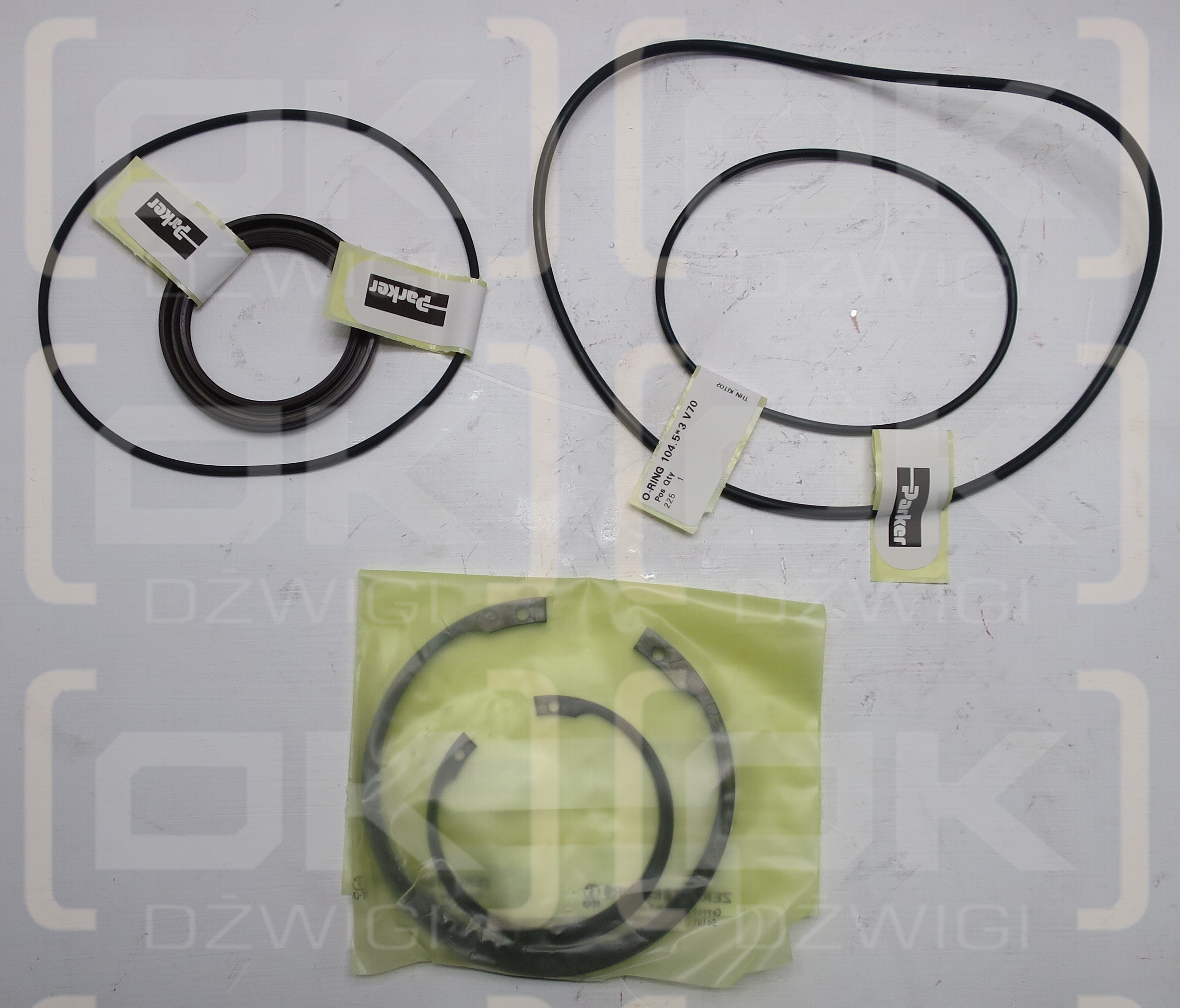 КОМПЛЕКТ ВИТОНОВЫХ УПЛОТНЕНИЙ ДЛЯ F12-080/090