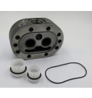 ABDECKUNG DES DRUCKENDES MIT ANSCHLÜSSEN