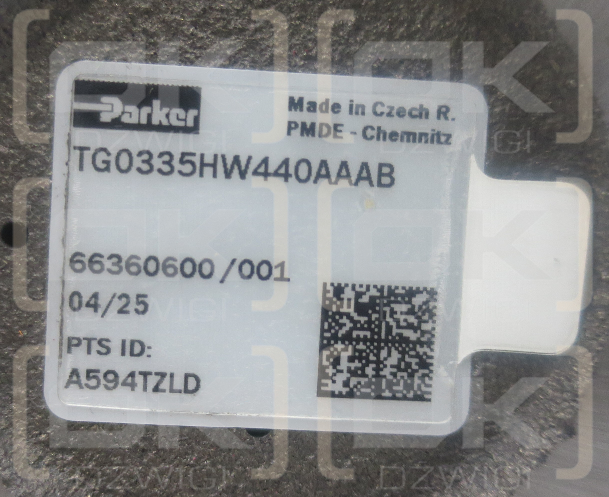 TG0335HW440AAAB PARKER