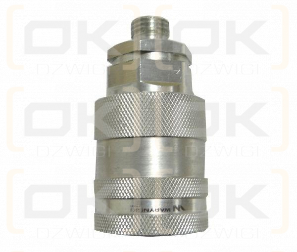 Szybkozłącze hydrauliczne gniazdo M14x1.5 gwint zewnętrzny EURO PUSH-PULL (9100814G) (ISO 7241-A) Waryński