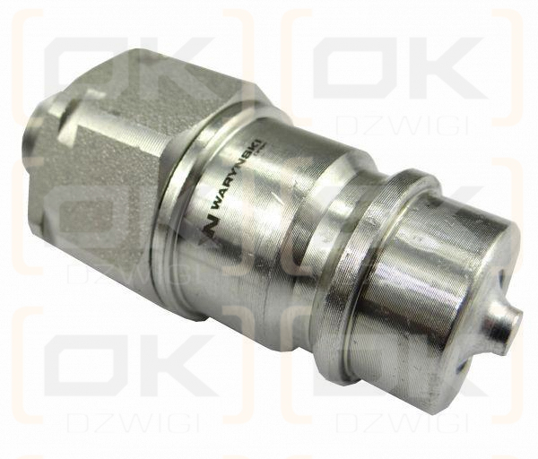 Szybkozłącze hydrauliczne wtyczka M14x1.5 gwint zewnętrzny EURO (9100814W) (ISO 7241-A) Waryński