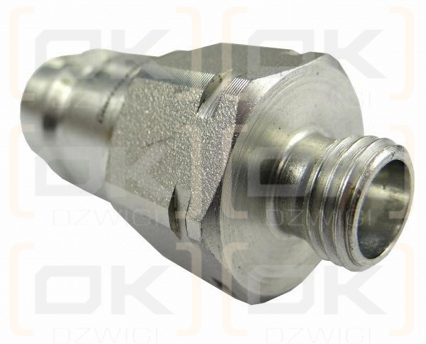 Szybkozłącze hydrauliczne wtyczka M14x1.5 gwint zewnętrzny EURO (9100814W) (ISO 7241-A) Waryński