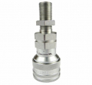 Szybkozłącze hydrauliczne gniazdo long M16x1.5 gwint zewnętrzny EURO (9100816GL) (ISO 7241-A) Waryński