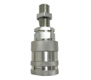 Szybkozłącze hydrauliczne gniazdo long M16x1.5 gwint zewnętrzny EURO PUSH-PULL (9100816GL) (ISO 7241-A) Waryński