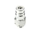 Szybkozłącze hydrauliczne wtyczka M16x1.5 gwint zewnętrzny EURO (9100816W) (ISO 7241-A) z eliminatorem ciśnienia Waryński
