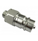 Hydraulic quick coupler plug M16x1.5 external thread EURO (9100816W) (ISO 7241-A) Waryński (pack of 10)