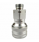 Szybkozłącze hydrauliczne gniazdo M18x1.5 gwint zewnętrzny EURO (9100818G) (ISO 7241-A) Waryński