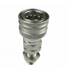 Szybkozłącze hydrauliczne gniazdo long M18x1.5 gwint zewnętrzny EURO (9100818GL) (ISO 7241-A) Waryński