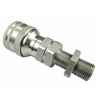 Szybkozłącze hydrauliczne gniazdo long M18x1.5 gwint zewnętrzny EURO (9100818GL) (ISO 7241-A) Waryński  (opakowanie 10szt)