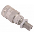 Szybkozłącze hydrauliczne gniazdo long z eliminatorem ciśnienia M18x1.5 gwint zew. EURO PUSH-PULL (9100818GL) (ISO 7241-A) Waryński