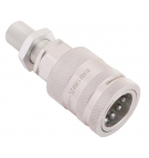 Szybkozłącze hydrauliczne gniazdo long M18x1.5 gwint zewnętrzny EURO PUSH-PULL (9100818GL) (ISO 7241-A) Waryński (opakowanie 50szt)