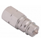 Szybkozłącze hydrauliczne wtyczka z eliminatorem ciśnienia M18x1.5 gwint wew. EURO (ISO 7241-A) Waryński