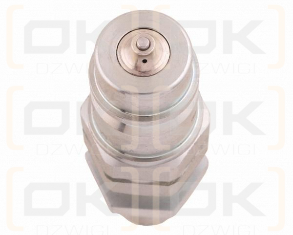 Szybkozłącze hydrauliczne wtyczka long z eliminatorem ciśnienia M18x1.5 gwint zew. EURO (9100818W) (ISO 7241-A) Waryński