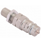 Szybkozłącze hydrauliczne wtyczka long z eliminatorem ciśnienia M18x1.5 gwint zew. EURO (9100818W) (ISO 7241-A) Waryński