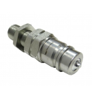 Szybkozłącze hydrauliczne wtyczka long M18x1.5 gwint zewnętrzny EURO (9100818W) (ISO 7241-A) Waryński  (opakowanie 10szt)