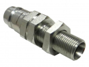 Hydraulic quick coupler long plug M18x1.5 external thread EURO (9100818W) (ISO 7241-A) Waryński (pack of 50)