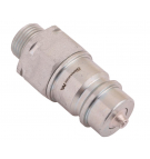 Szybkozłącze hydrauliczne wtyczka M18x1.5 gwint zewnętrzny EURO (9100818W) (ISO 7241-A) Waryński (opakowanie 100szt)