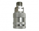 Szybkozłącze hydrauliczne gniazdo M20x1.5 gwint zewnętrzny EURO PUSH-PULL (9100822G) (ISO 7241-A) Waryński