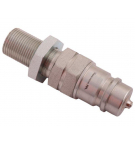 Szybkozłącze hydrauliczne wtyczka long z eliminatorem ciśnienia M20x1.5 gwint zewnętrzny EURO (ISO 7241-A) Waryński