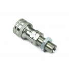 Szybkozłącze hydrauliczne gniazdo z eliminatorem ciśnienia long M22x1.5 gwint zewnętrzny EURO (9100822GL) (ISO 7241-A) Waryński