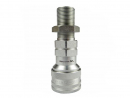 Hydraulic quick coupler socket long M22x1.5 external thread EURO (9100822GL) (ISO 7241-A) Waryński (pack of 10)