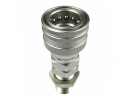 Hydraulic quick coupler socket long M22x1.5 external thread EURO (9100822GL) (ISO 7241-A) Waryński (pack of 10)