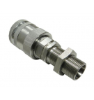 Гидравлическая быстроразъемная муфта длинная M22x1.5 внешняя резьба EURO PUSH-PULL (9100822GL) (ISO 7241-A) Waryński