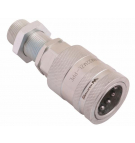 Szybkozłącze hydrauliczne gniazdo long z eliminatorem ciśnienia M22x1.5 gwint zew. EURO PUSH-PULL (9100822GL) (ISO 7241-A) Waryński