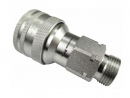 Szybkozłącze hydrauliczne gniazdo M22x1.5 gwint zewnętrzny EURO (9100822G) (ISO 7241-A) Waryński  (opakowanie 10szt)