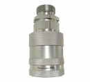 Szybkozłącze hydrauliczne gniazdo M22x1.5 gwint zewnętrzny EURO PUSH-PULL (9100822G) (ISO 7241-A) Waryński