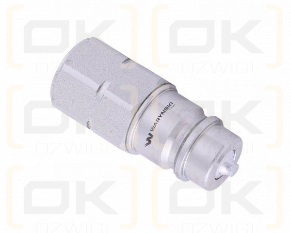 Szybkozłącze hydrauliczne wtyczka M22x1.5 gwint wewnętrzny EURO (ISO 7241-A) Waryński