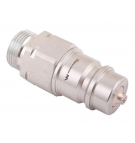 Hydraulic quick coupler plug with pressure eliminator M22x1.5 external thread EURO (9100822W) (ISO 7241-A) Waryński (pack of 10)