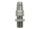 Hydraulic quick coupler plug long M22x1.5 external thread EURO (9100822W) (ISO 7241-A) Waryński (pack of 10)