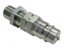 Hydraulic quick coupler plug long M22x1.5 external thread EURO (9100822W) (ISO 7241-A) Waryński (pack of 10)