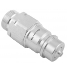 Szybkozłącze hydrauliczne wtyczka M22x1.5 gwint zewnętrzny EURO (9100822W) (ISO 7241-A) Waryński  (opakowanie 10szt)