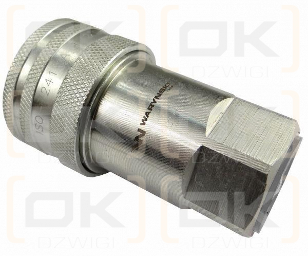 Szybkozłącze hydrauliczne gniazdo G1/2