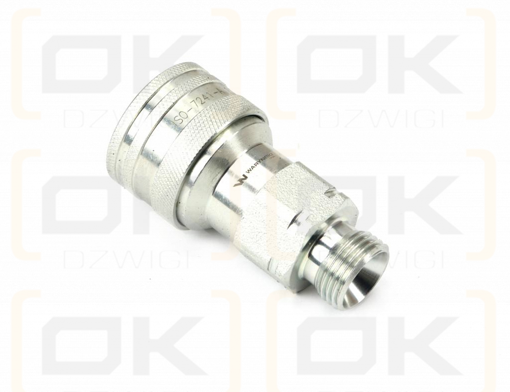 Szybkozłącze hydrauliczne gniazdo G1/2