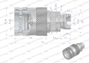 Szybkozłącze hydrauliczne gniazdo G1/2
