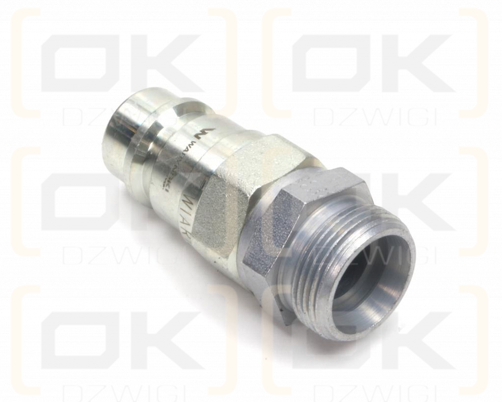 Szybkozłącze hydrauliczne wtyczka  ISO 7241-A EURO XGE18LR-1/2