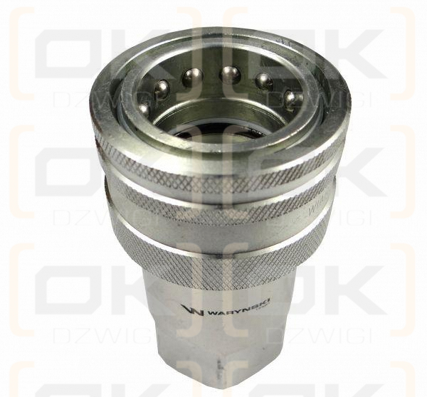 Szybkozłącze hydrauliczne gniazdo G1/4
