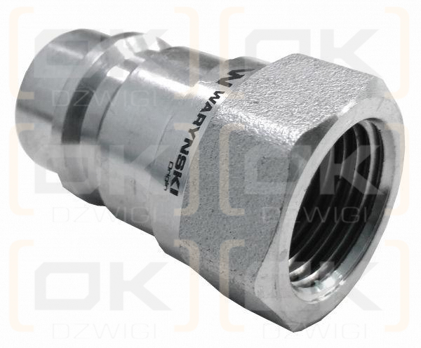 Szybkozłącze hydrauliczne wtyczka G3/8