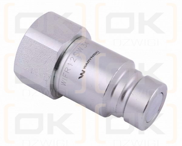 Szybkozłącze hydrauliczne suchoodcinające (rozmiar 1/2) wtyczka G3/4