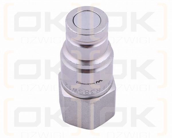 Szybkozłącze hydrauliczne suchoodcinające (rozmiar 3/8) wtyczka G1/2